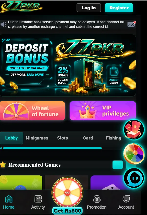 77PKR Game